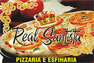 Real Santista Pizzaria e Esfiharia Logo